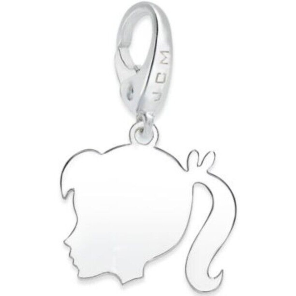 Giani Bernini Girl Profile Charm In Sterling Silver 45$